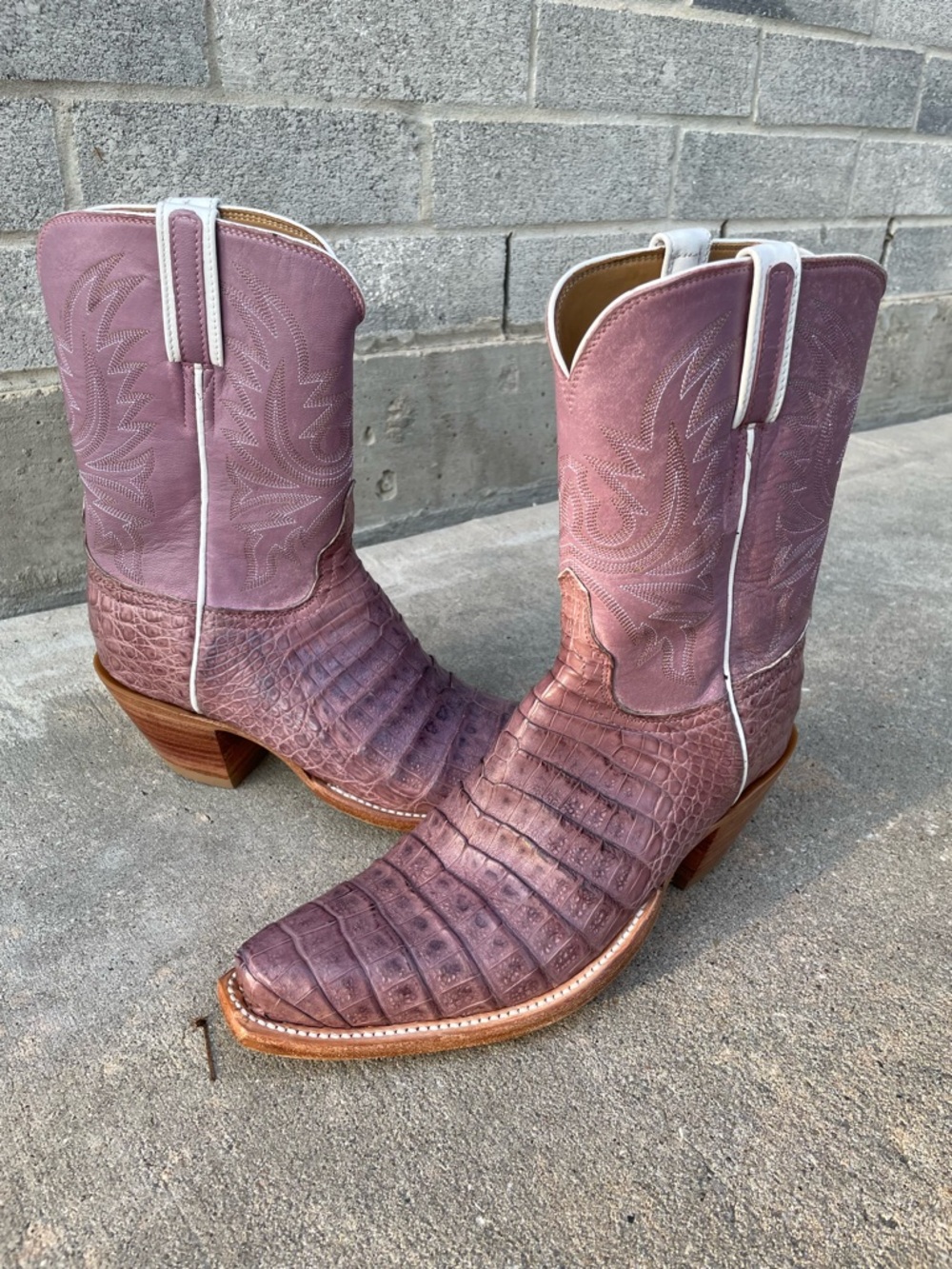 Lucchese Lilac cowgirl boots size 8 B Western Boots Limited
